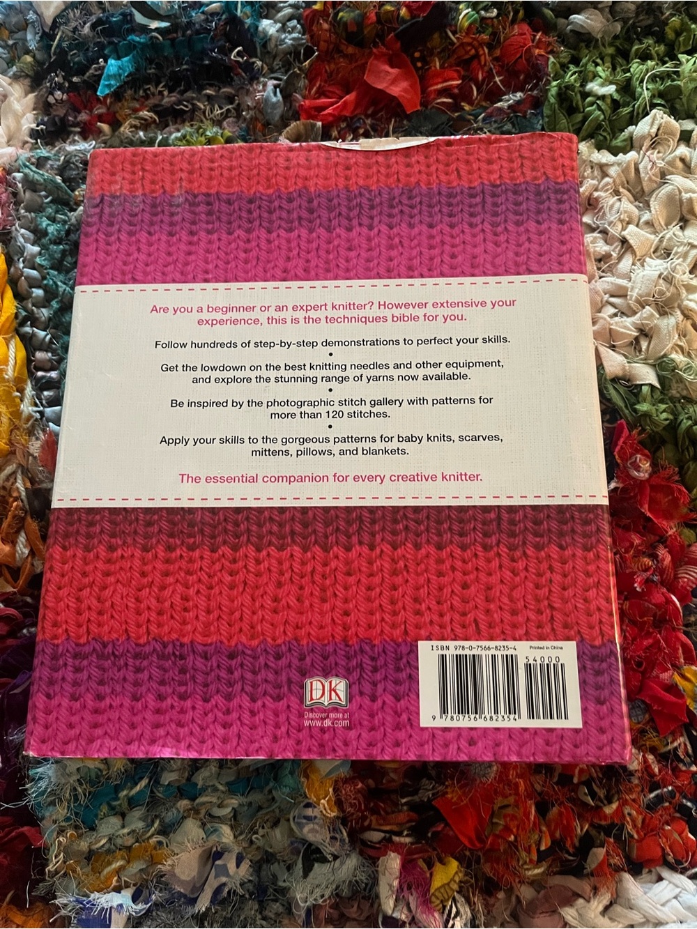 The Knitting Book - Women's Sweater Knit Inspiration in Pink & Purple - Picture 2 of 3